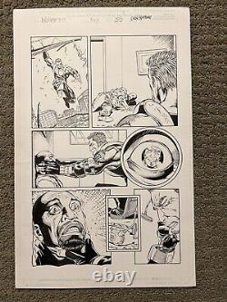 Wolverine Vol II ORIGINAL COMIC ART PAGE Sean Chen Norm Rapmund