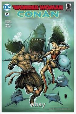 Wonder Woman Conan #2, Interior Page 20 Original Comic Art by Aaron Lopresti
