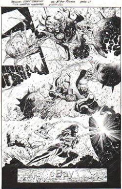 Wonder Woman, Flash, Cyborg, Manhunter Orig. Art-eddy Barrows! Free Shipping