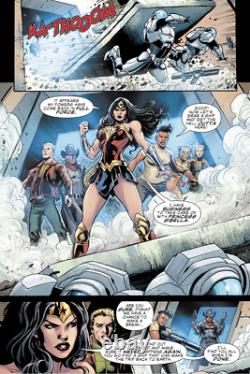 Wonder Woman Original Art Splash Page SIGNED X3 Amanda Conner Jimmy Palmiotti ++