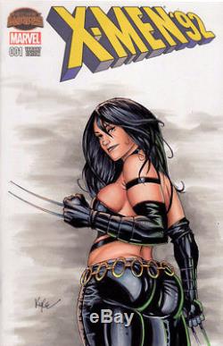 X-23 by JIM KYLE ORIGINAL ART SKETCH COVER XMEN 92 #001