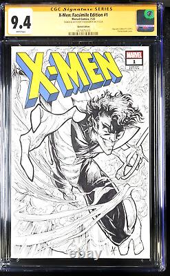 X-Men #1 BLANK CGC SS 9.4 signed Original NIGHTCRAWLKER SKETCH Steve Kurth