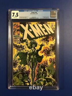X-Men #50 CGC 7.5 VF (1968) 2nd POLARIS, Origin BEAST, C/Art by STERANKO BEAUTY
