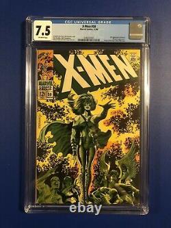 X-Men #50 CGC 7.5 VF (1968) 2nd POLARIS, Origin BEAST, C/Art by STERANKO BEAUTY