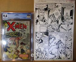 X-Men Adventures 13 ART PAGE Wolverine, Bishop, Forge 1993 Original Pencil & Ink