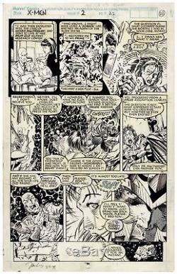 X-Men Comic Strip #2 Jim Lee & Inked by Scott Williams
