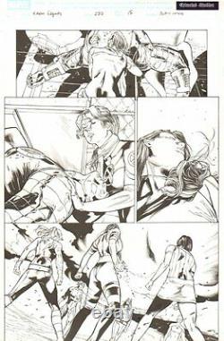 X-Men Legacy #232 p. 15 Colossus, Psylocke, Magneto, Rogue 2010 by Clay Mann