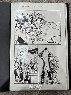 X-Men Manifest Destiny Issue 3 Page 2 Original Comic Art Humberto Ramos Marvel