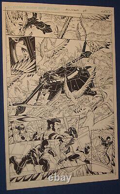 X-Men Nick Bradshaw Original Comic Art 11 x 17 Astonishing #39 Page 8 Marvel
