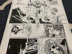 X-Men Unlimited #11 page 39 Steve Epting Al Milgrom Original Art Rogue Magneto