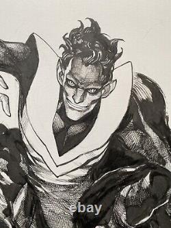 X-men nightcrawler original Comic Art Illustration