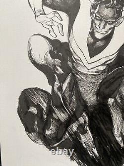 X-men nightcrawler original Comic Art Illustration